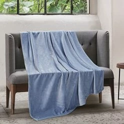 Thesis Fleece Blanket Queen Size Blanket Chambray – Cozy Blankets For Bed, Sofa, Couch Lightweight Blanket Super Soft Solid Microfiber Blanket, 90x90 Inches 20 Thesis Fleece Blanket Queen Size Blanket Chambray – Cozy Blankets For Bed, Sofa, Couch Lightweight Blanket Super Soft Solid Microfiber Blanket, 90x90 Inches -Electric Blankets Sales 2022 513qiZK0CCL