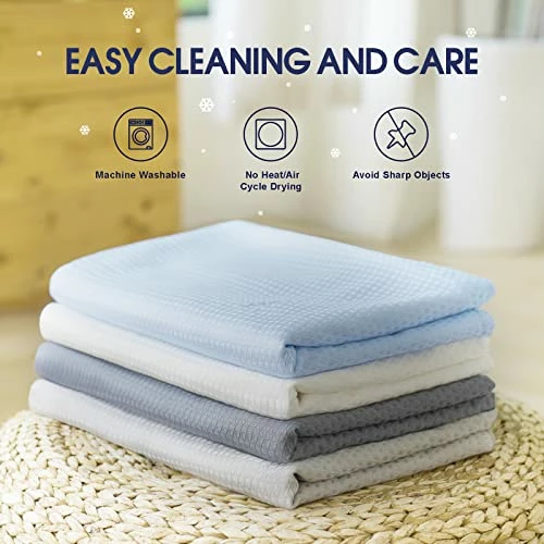 LAGHCAT Cooling Blankets, Summer Bamboo Blankets For Hot Sleeper Night Sweat, Thin Blanket Cold Cool Lightweight Cooling Blanket For Couch Bed, Blanket Cozy Soft For All Season Use Purple 5 LAGHCAT Cooling Blankets, Summer Bamboo Blankets For Hot Sleeper Night Sweat, Thin Blanket Cold Cool Lightweight Cooling Blanket For Couch Bed, Blanket Cozy Soft For All Season Use Purple - Image 3