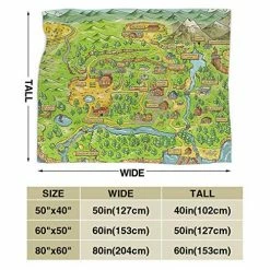 Baulerd Stardew Valley Map Ultra-Soft Micro Fleece Blanket Couch 80"" X60 11 Baulerd Stardew Valley Map Ultra-Soft Micro Fleece Blanket Couch 80"" X60 -Electric Blankets Sales 2022 514sDb3MvoL 1