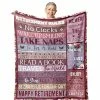 Zolumy Retirement Gifts For Women/Men 2022, Best Retirement Gifts Ideas, Funny Farewell Gifts For Coworkers Women, Going Away Gift, Goodbye Gifts For Coworkers, Coworker Leaving Gift Blanket 60X50in -Electric Blankets Sales 2022 515CmilYdiL