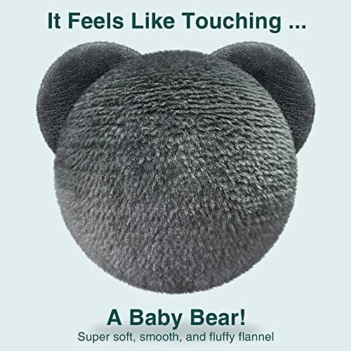 Ultracozy Big Oversized Blanket, 100x100 Inches King Sized Blanket, Double Sided Flannel, Weighted Fleece Blanket For Bed, Couch Throw, Family Blanket, Machine Washable Blue Black 7 Ultracozy Big Oversized Blanket, 100x100 Inches King Sized Blanket, Double Sided Flannel, Weighted Fleece Blanket For Bed, Couch Throw, Family Blanket, Machine Washable Blue Black - Image 5