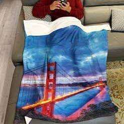 HommomH 60" X 80" Blanket Comfort Warmth Soft Air Conditioning Easy Care Machine Wash House Nebula Galaxy Multi 10 -Electric Blankets Sales 2022 515qmuZJDPL. AC