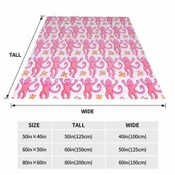 OUYTXBS Pink Monkeys Lightweight And Comfortable Ultra-Soft Warm Micro Fleece Bed Couch Living Room Blanket (50"x40") 9 OUYTXBS Pink Monkeys Lightweight And Comfortable Ultra-Soft Warm Micro Fleece Bed Couch Living Room Blanket (50"x40") -Electric Blankets Sales 2022 516Bf2hPvdL