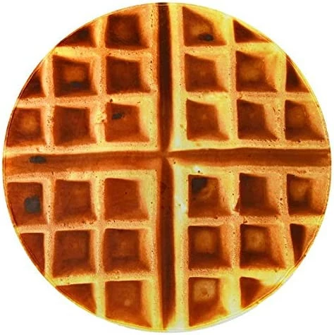 BATTILO HOME Interesting Steak Food Blanket, Funny Soft Large Flannel Gift Food Blankets For Adlts Pets Friends Couch Bed Sofa Travel, Diameter 71 Inch Flower Waffle 17 BATTILO HOME Interesting Steak Food Blanket, Funny Soft Large Flannel Gift Food Blankets For Adlts Pets Friends Couch Bed Sofa Travel, Diameter 71 Inch Flower Waffle - Image 15