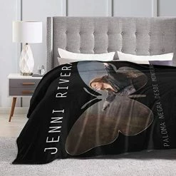 MarjorieAFloyde Ultra Soft Micro Fleece Blanket/Air Conditioner Blanket/Suitable For Bed/Sofa/Chair/Camp Bed Living Room (60"x50") Black 13 MarjorieAFloyde Ultra Soft Micro Fleece Blanket/Air Conditioner Blanket/Suitable For Bed/Sofa/Chair/Camp Bed Living Room (60"x50") Black -Electric Blankets Sales 2022 517MJUibHAL