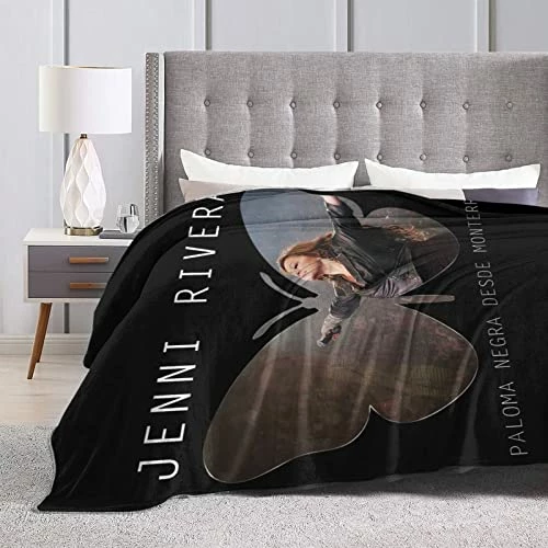 MarjorieAFloyde Ultra Soft Micro Fleece Blanket/Air Conditioner Blanket/Suitable For Bed/Sofa/Chair/Camp Bed Living Room (60"x50") Black 6 MarjorieAFloyde Ultra Soft Micro Fleece Blanket/Air Conditioner Blanket/Suitable For Bed/Sofa/Chair/Camp Bed Living Room (60"x50") Black - Image 4