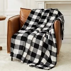 Homemate Heated Blanket Electric Throw,5 Heating Levels Fast Heating,4 Hours Auto Off, Soft Flannel Sherpa Heater Blanket Over-Heated Protection, ETL Certified,（Grey 50"x 60"） -Electric Blankets Sales 2022 517gyclQkhL. AC