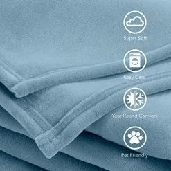 Vellux 1B07056 Original Insulating Core Hotel Style Solid Blanket Machine Washable Soft Cozy Warm Pet Friendly Bed Sofa Blankets, Twin, Blue 17 Vellux 1B07056 Original Insulating Core Hotel Style Solid Blanket Machine Washable Soft Cozy Warm Pet Friendly Bed Sofa Blankets, Twin, Blue -Electric Blankets Sales 2022 517lcwZUFUL