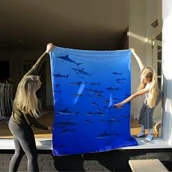 OSHWOW Shark Blanket Shark Gifts For Shark Lovers Shark Decor For Boys Room Shark Fleece Blanket Shark Blanket Adult Large 50" X 60" Shark Pillows Shark Week 12 OSHWOW Shark Blanket Shark Gifts For Shark Lovers Shark Decor For Boys Room Shark Fleece Blanket Shark Blanket Adult Large 50" X 60" Shark Pillows Shark Week -Electric Blankets Sales 2022 518Bxpl9IIL