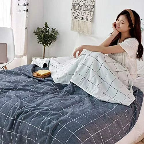 SANACYNA 6-Layer Gauze 100% Cotton Muslin Blanket Sunflower Twin Size Bed Blanket Lightweight Soft And Breathable Blanket For Sofa Bed Coverlet All Seasons Both Sides (Green, Twin (60"x80")) 14 SANACYNA 6-Layer Gauze 100% Cotton Muslin Blanket Sunflower Twin Size Bed Blanket Lightweight Soft And Breathable Blanket For Sofa Bed Coverlet All Seasons Both Sides (Green, Twin (60"x80")) - Image 12