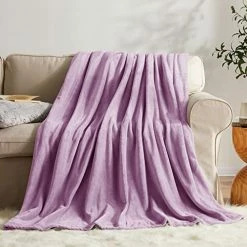 KMUSET Fleece Blanket Twin Size Lilac Lightweight Super Soft Cozy Luxury Bed Blanket Microfiber 28 KMUSET Fleece Blanket Twin Size Lilac Lightweight Super Soft Cozy Luxury Bed Blanket Microfiber -Electric Blankets Sales 2022 518RhN2A5kL. AC 1