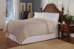 SoftHeat Soft Heat By Perfect Fit | Ultra Soft Plush Electric Heated Warming Blanket With Safe & Warm, Queen, Beige