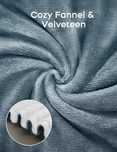 Wchiuoe Heated Blanket, Electric Blanket Throw With 10 Heating Levels, 9H Auto Off, Machine Washable, Soft Flannel Sherpa, Fast Heating Blankets For Bedroom Office Couch (50"x60") Blue 3 Wchiuoe Heated Blanket, Electric Blanket Throw With 10 Heating Levels, 9H Auto Off, Machine Washable, Soft Flannel Sherpa, Fast Heating Blankets For Bedroom Office Couch (50"x60") Blue