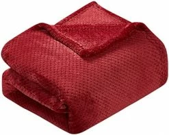 Thesis Fleece Blanket Queen Size Blanket Linen – Luxury Bed Blanket Lightweight Soft Cozy Plush Textured Microfiber Blanket, 90x90 Inches -Electric Blankets Sales 2022 518p6MpUKL. AC 1