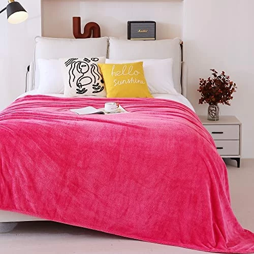 EVENHUG Fleece Blanket Ultra Soft Microfiber Bed Blanket | Fuzzy Cozy Flannel Blanket For Camping, Sofa, Bed, Travel All Seasons (Navy Blue, Queen 90"x90") 9 EVENHUG Fleece Blanket Ultra Soft Microfiber Bed Blanket | Fuzzy Cozy Flannel Blanket For Camping, Sofa, Bed, Travel All Seasons (Navy Blue, Queen 90"x90") - Image 7