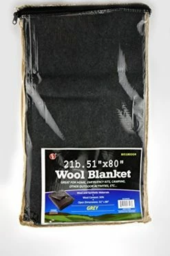 SE Grey Warm 2-lb. Blanket (51" X 80") With 50-70% Wool - BI51802GR 12 SE Grey Warm 2-lb. Blanket (51" X 80") With 50-70% Wool - BI51802GR -Electric Blankets Sales 2022 519FbZUz4tL