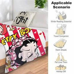 Zomeko Blanket Flannel Soft Superfine Fleece Blanket Lightweight Blanket Durable All Season Warmth Home Sofa Blanket 50*40 2 -Electric Blankets Sales 2022 51AY35TtbjL