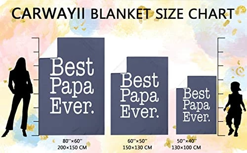 Carwayii Gifts For Dad,Papa Blanket Gifts From Daughter,Son, Flannel Bed Blanket For Father's Day,Birthday, Large Fleece Blanket To My Dad, Meaningful Gifts For Fathers 60''X80'' Throw Blanket 7 Carwayii Gifts For Dad,Papa Blanket Gifts From Daughter,Son, Flannel Bed Blanket For Father's Day,Birthday, Large Fleece Blanket To My Dad, Meaningful Gifts For Fathers 60''X80'' Throw Blanket - Image 5