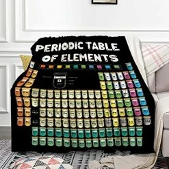 Anuruddha Periodic Table Blankets Used For Beds Sofas Warm And Comfortable Microfiber Flannel Lightweight Blankets For Adults 80x60 Inches (Men, Women) Periodic Table Of Elements 28 Anuruddha Periodic Table Blankets Used For Beds Sofas Warm And Comfortable Microfiber Flannel Lightweight Blankets For Adults 80x60 Inches (Men, Women) Periodic Table Of Elements -Electric Blankets Sales 2022 51AyEl8hoGL. AC