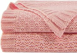 NTBAY Natural Bamboo Cable Knit Oversized Throw Blanket, 3lbs Soft And Cooling Touch Twin Bed Blanket, 60x80 Inches, Yellow -Electric Blankets Sales 2022 51BB0Wkt HL. AC