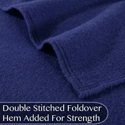 Poyet Motte Made In France Poyet Motte Antibes 350GSM 100-Percent Wool Medium Weight Oversized Blanket, Machine Washable (Navy Blue, Twin Size) 20 Poyet Motte Made In France Poyet Motte Antibes 350GSM 100-Percent Wool Medium Weight Oversized Blanket, Machine Washable (Navy Blue, Twin Size) -Electric Blankets Sales 2022 51BjGQeQ4eL