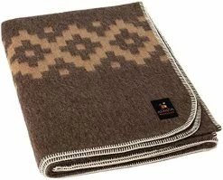 Alpaca Warehouse Thick Alpaca Wool Blanket Heavyweight Alpaca Wool Blanket Camping Outdoors Indoors Soft Peruvian Alpaca Wool Blankets That Come In Twin Queen King Size Ethnic Design (Navy Blue/Ivory, King) -Electric Blankets Sales 2022 51C2KOzLM L. AC