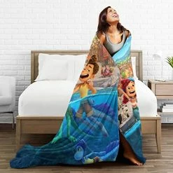 AOAOSET Aoaoset Anime Super Soft And Comfortable Flannel Fleece Cartoon Blanket, Suitable For Room Children Adult Bed Sofa Living Room Air Conditioning Blanket 50inchX40inch … Black 11 AOAOSET Aoaoset Anime Super Soft And Comfortable Flannel Fleece Cartoon Blanket, Suitable For Room Children Adult Bed Sofa Living Room Air Conditioning Blanket 50inchX40inch … Black -Electric Blankets Sales 2022 51CDt5yOu9L