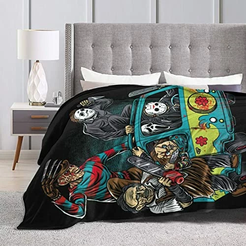 Kevcuwl Halloween Michael Myers Horror Movie Fashionable And Comfortable Super Soft Micro-Pile Blanket, Thermal Blanket For Adult Children's Bed 6 Kevcuwl Halloween Michael Myers Horror Movie Fashionable And Comfortable Super Soft Micro-Pile Blanket, Thermal Blanket For Adult Children's Bed - Image 4