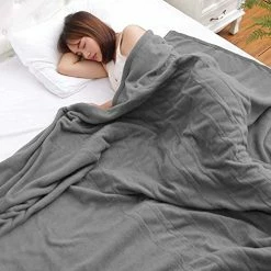 CHRUN Electric Heated Blanket Full Size 77'' X 84'', 4 Heating Levels & 10 Hours Auto-Off, Fast Heating & Machine Washable, Lightweight Cozy Soft Fleece For Home & Office Use -Electric Blankets Sales 2022 51D6nh9tiaL