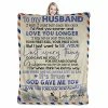 JIA LONG Letter Blanket To My Husband From Wife Home Decor Flannel Blanket 50 X 60 Inch 1 JIA LONG Letter Blanket To My Husband From Wife Home Decor Flannel Blanket 50 X 60 Inch -Electric Blankets Sales 2022 51DKIMJysuL