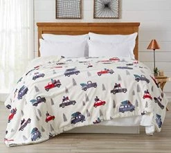 Great Bay Home Premium Reversible Sherpa And Fleece Velvet Plush Blanket. Cozy, Soft, And Warm Berber Fleece Bed Blanket. Cielo Collection. (Full / Queen, Moose) -Electric Blankets Sales 2022 51DazTYMADL. AC