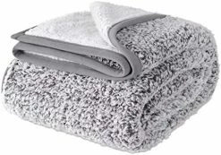 EMME Fuzzy Fleece Warm Blanket 60"x80" Large Twin Size Ultra Soft Warm Sherpa Blanket Microfiber Cozy Blanket For Couch Sofa Lightweight Fuzzy Thick Reversible Couch Blanket (Navy, 60"x80") Olive Green -Electric Blankets Sales 2022 51Didykb5L. AC