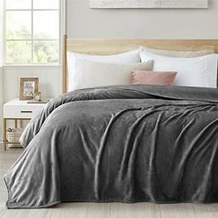 Ponvunory Flannel Fleece Plush Blanket King Size(108"x90", Black) - Super Soft Warm Lightweight Microfiber Blanket For Chair, Sofa, Couch, Bed, Camping, Travel 24 Ponvunory Flannel Fleece Plush Blanket King Size(108"x90", Black) - Super Soft Warm Lightweight Microfiber Blanket For Chair, Sofa, Couch, Bed, Camping, Travel -Electric Blankets Sales 2022 51E9hy2Q4OL. AC