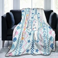 Renewawin Blanket Flannel Lightweight Brushed Microfiber Bed Blanket, All Seasons Suitable For Bedroom And Living Room Cinnamoroll2 -Electric Blankets Sales 2022 51EFTq9B qL. AC 1