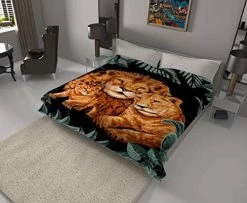 SOLARON Original Heavy Mink Plush Korean Durable Blanket (Brown Flowers, King) -Electric Blankets Sales 2022 51EMbbUpvOL. AC