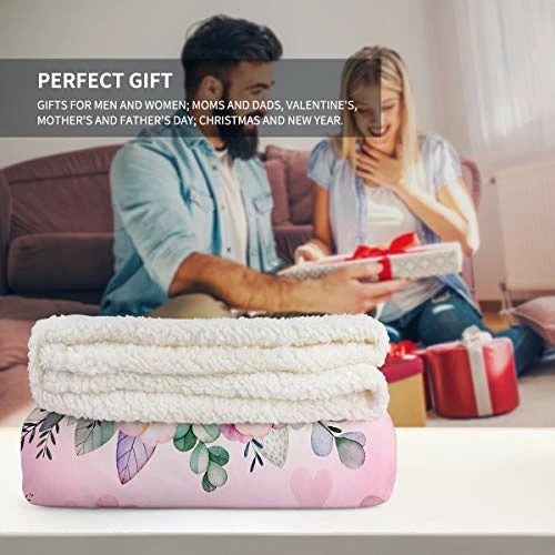 Jekeno Unicorn Sherpa Blanket Smooth Soft Print Throw Blanket For Sofa Chair Bed Office Travelling Camping Kids Adults 50"x60" Unicorn4 7 Jekeno Unicorn Sherpa Blanket Smooth Soft Print Throw Blanket For Sofa Chair Bed Office Travelling Camping Kids Adults 50"x60" Unicorn4 - Image 5