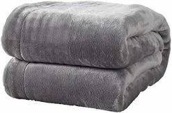 Great Bay Home Premium Reversible Sherpa And Fleece Velvet Plush Blanket. Cozy, Soft, And Warm Berber Fleece Bed Blanket. Cielo Collection. (Full / Queen, Charcoal) -Electric Blankets Sales 2022 51FT7YVZ wL. AC 1