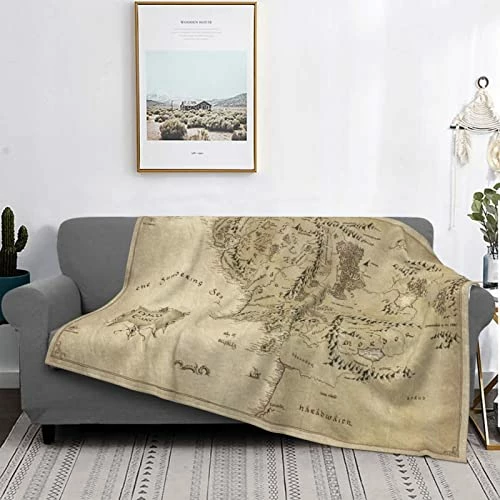 Generic Middle Earth Map Blanket Super Soft Flannel Blanket Cozy Plush Bedding Bed Sofa Ladies Men50 X40 Black6 7 Generic Middle Earth Map Blanket Super Soft Flannel Blanket Cozy Plush Bedding Bed Sofa Ladies Men50 X40 Black6 - Image 5