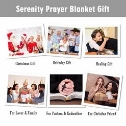 OHDS Christian Gifts For Women, Sherpa Fleece Throw Blanket With Inspirational Thoughts And Prayers, Bible Verse Sherpa Blanket For Couch Bed, Religious Gifts For Women Men For Birthday Christmas 50"X 60" Natural Bible -Electric Blankets Sales 2022 51Fef6pIMGL
