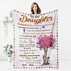 Quilazy Granddaughter Gifts From Grandma, Granddaughter Gifts Blanket, Gifts For Granddaughter, Birthday Anniversary Graduation Gift For Granddaughter From Grandparents, To My Granddaughter Blanket 50''x60'' -Electric Blankets Sales 2022 51FkIFGFanL. AC