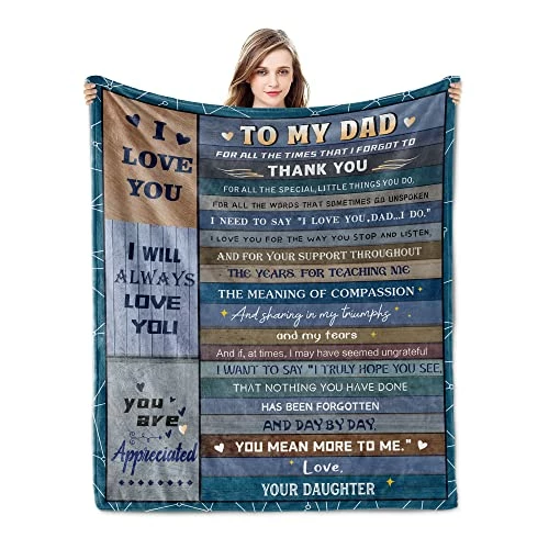 Tsefiwo Dad Gifts Birthday Gifts For Dad From Daughter Dad Gifts From Daughter Best Dad Ever Gifts Dads Birthday Gifts Ideas Happy Birthday Dad Blanket 60x50 Inch To My Husband 3 Tsefiwo Dad Gifts Birthday Gifts For Dad From Daughter Dad Gifts From Daughter Best Dad Ever Gifts Dads Birthday Gifts Ideas Happy Birthday Dad Blanket 60x50 Inch To My Husband