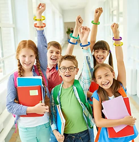 Tienaoke Encanto Blanket Gift Set, Includes Blanket 40x60in, Pillowcase, 50 Pieces Stickers, 6 Keychains, 6 Bracelets, Button Pins, Necklace Style B 8 Tienaoke Encanto Blanket Gift Set, Includes Blanket 40x60in, Pillowcase, 50 Pieces Stickers, 6 Keychains, 6 Bracelets, Button Pins, Necklace Style B - Image 6