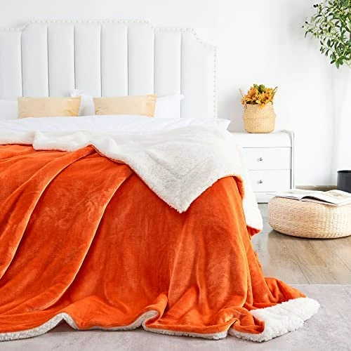 NICETOWN Sherpa Fleece Blankets Twin Size For All Seasons, Grey Thick Fuzzy Warm Soft Fluffy Cozy Reversible Shaggy Velvet Plush Blanket For Sofa And Bed, 60 X 80 Inches, Dark Grey 8 NICETOWN Sherpa Fleece Blankets Twin Size For All Seasons, Grey Thick Fuzzy Warm Soft Fluffy Cozy Reversible Shaggy Velvet Plush Blanket For Sofa And Bed, 60 X 80 Inches, Dark Grey - Image 6