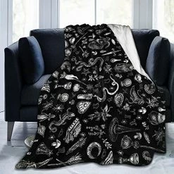 Enpeozo Halloween Witch In Black Blanket,Halloween Flannel Blankets,Lightweight Soft Cozy Unisex Bed Blanket 50"X40" 15 Enpeozo Halloween Witch In Black Blanket,Halloween Flannel Blankets,Lightweight Soft Cozy Unisex Bed Blanket 50"X40" -Electric Blankets Sales 2022 51H53DlkDZS. AC 2