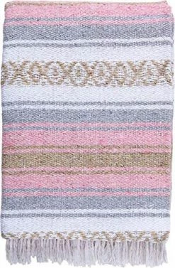 El Paso Designs Boho Blanket | Soft Woven Mexican Meditation Falsa | Perfect For Boho Home Decor, Yoga Towel, Patio, Beach Blanket, Sofa, Couch Cover (Blue & Mint) Blue And Mint -Electric Blankets Sales 2022 51I7tHywEmL. AC