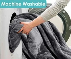 InvoSpa Electric Throw Heated Blanket - 50" X 60" Fast Heating Blanket, 3 Heat Levels, 4 Hours Auto Shut-Off - Electric Blanket Throw Portable Heated Lap Pad - Machine Washable Heated Throw Gift 13 InvoSpa Electric Throw Heated Blanket - 50" X 60" Fast Heating Blanket, 3 Heat Levels, 4 Hours Auto Shut-Off - Electric Blanket Throw Portable Heated Lap Pad - Machine Washable Heated Throw Gift -Electric Blankets Sales 2022 51IMWfFXGUL