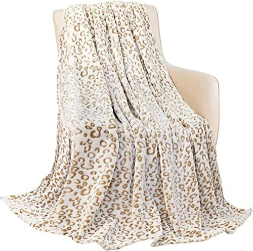 MACEVIA Flannel Fleece Queen Blanket For Couch Leopard Print Blanket Fuzzy Cozy Comfy Super Soft Fluffy Plush Cheetah Blanket For Bed Sofa 260GSM (Brown Leopard,90x90inches) Red Black Checkered 8 MACEVIA Flannel Fleece Queen Blanket For Couch Leopard Print Blanket Fuzzy Cozy Comfy Super Soft Fluffy Plush Cheetah Blanket For Bed Sofa 260GSM (Brown Leopard,90x90inches) Red Black Checkered - Image 6