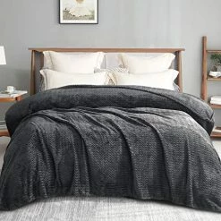 Exclusivo Mezcla King Size Jacquard Weave Wave Pattern Flannel Fleece Velvet Plush Bed Blanket As Bedspread/Coverlet/Bed Cover (90" X 104",Camel) - Soft, Lightweight, Warm And Cozy 30 Exclusivo Mezcla King Size Jacquard Weave Wave Pattern Flannel Fleece Velvet Plush Bed Blanket As Bedspread/Coverlet/Bed Cover (90" X 104",Camel) - Soft, Lightweight, Warm And Cozy -Electric Blankets Sales 2022 51IUqGalb2L. AC