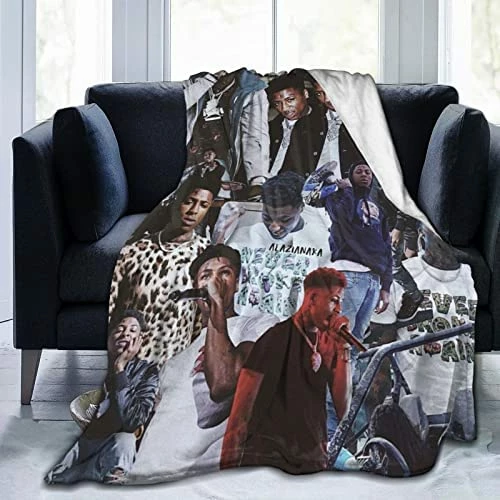 PETER HAWKINS Hip Hop Blanket Flannel Blankets Ultra-Soft Warm Air Conditioning Nap Blankets 50"x40" Style5 13 PETER HAWKINS Hip Hop Blanket Flannel Blankets Ultra-Soft Warm Air Conditioning Nap Blankets 50"x40" Style5 - Image 11