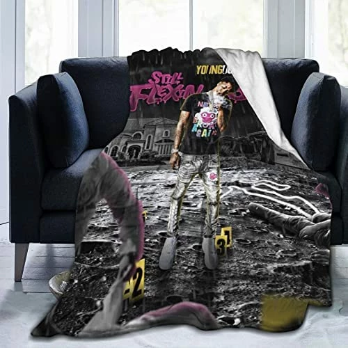 PETER HAWKINS Hip Hop Blanket Flannel Blankets Ultra-Soft Warm Air Conditioning Nap Blankets 50"x40" Style5 12 PETER HAWKINS Hip Hop Blanket Flannel Blankets Ultra-Soft Warm Air Conditioning Nap Blankets 50"x40" Style5 - Image 10